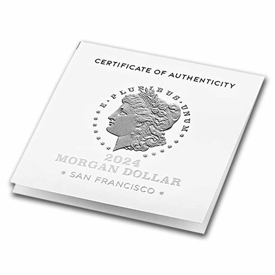 2024-S Proof Silver Morgan Dollar (Box &amp; COA)