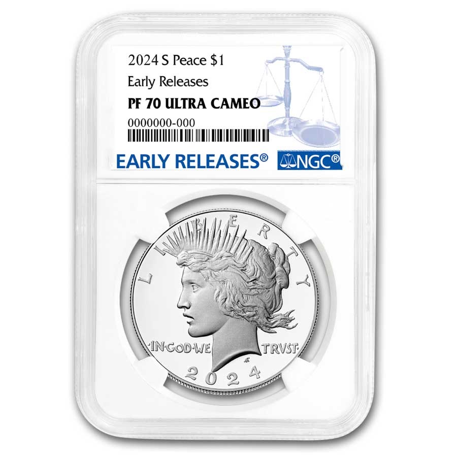 2024-S Proof Silver Peace Dollar PF-70 NGC (Early Release)