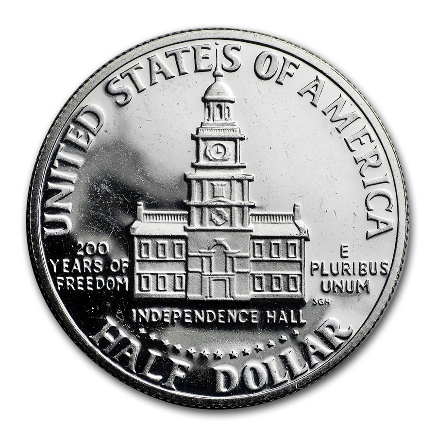 1976-S 40% Silver Kennedy Half Dollar 20-Coin Roll Proof