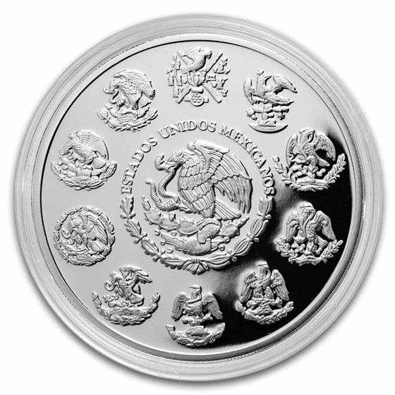 2024 Mexico 5 oz Silver Libertad Proof (In Capsule)
