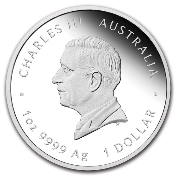 2025 AUS 1 oz Silver Lunar Snake Proof Colorized (w/Box &amp; COA)