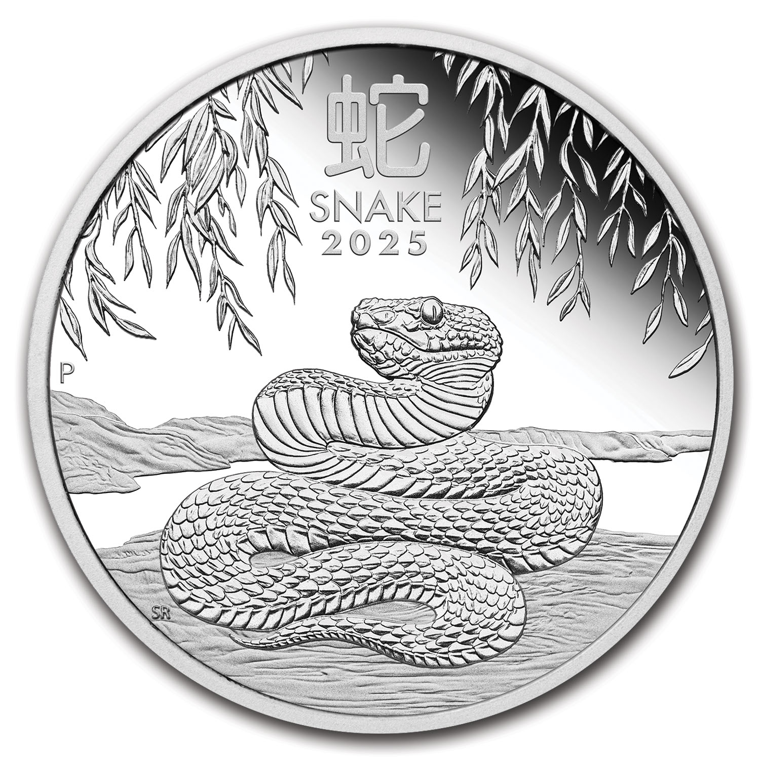 2025 Australia 1/2 oz Silver Lunar Snake Proof (w/Box & COA)