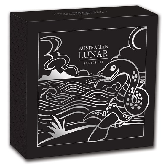 2025 Australia 1/2 oz Silver Lunar Snake Proof (w/Box &amp; COA)