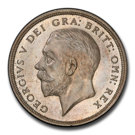 1928 Great Britain Silver Crown George V PR-65 PCGS