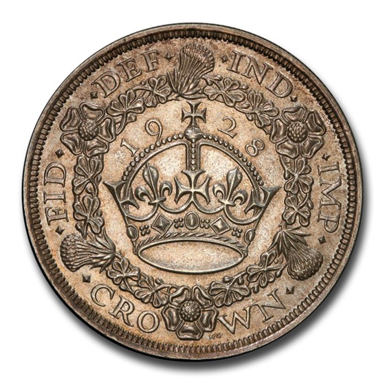 1928 Great Britain Silver Crown George V PR-65 PCGS