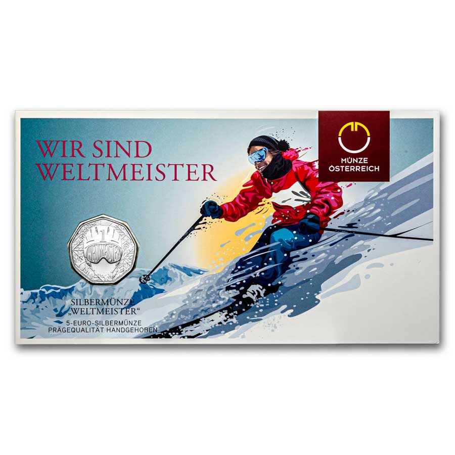 2024 Austria Silver €5 World Champion