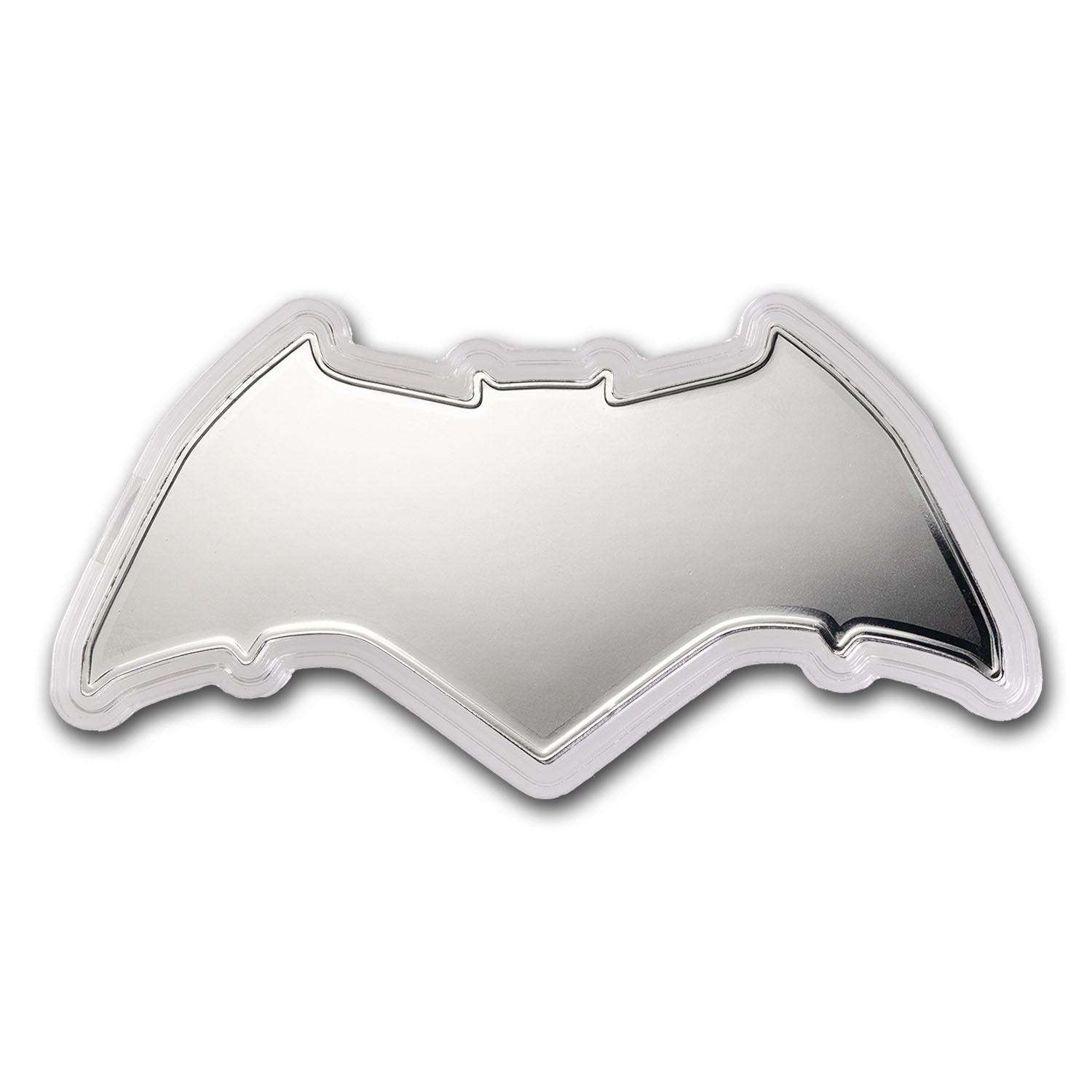 2025 Samoa 1 oz Silver Batman Batarang Shaped Coin BU