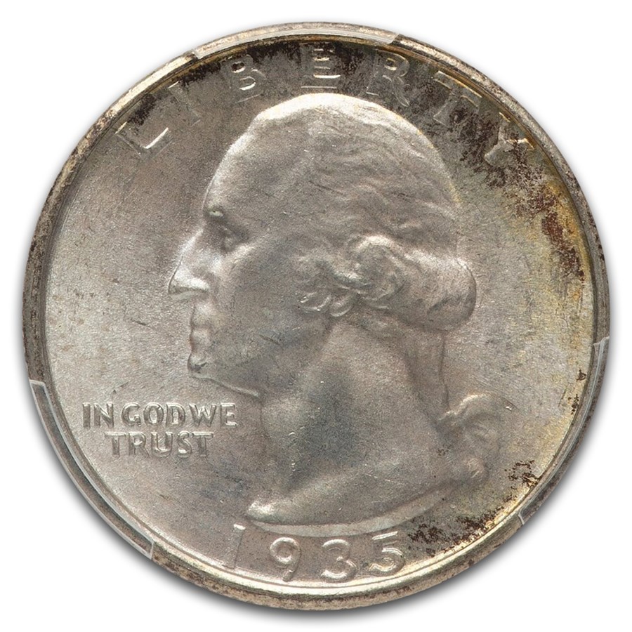 1935-D Washington Quarter MS-67 PCGS