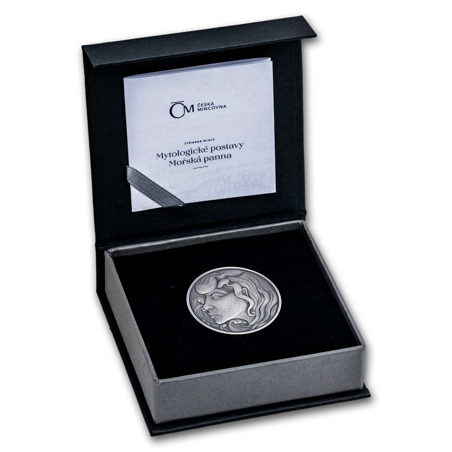 2024 Niue 1 oz Silver Mythological Figures: Mermaid