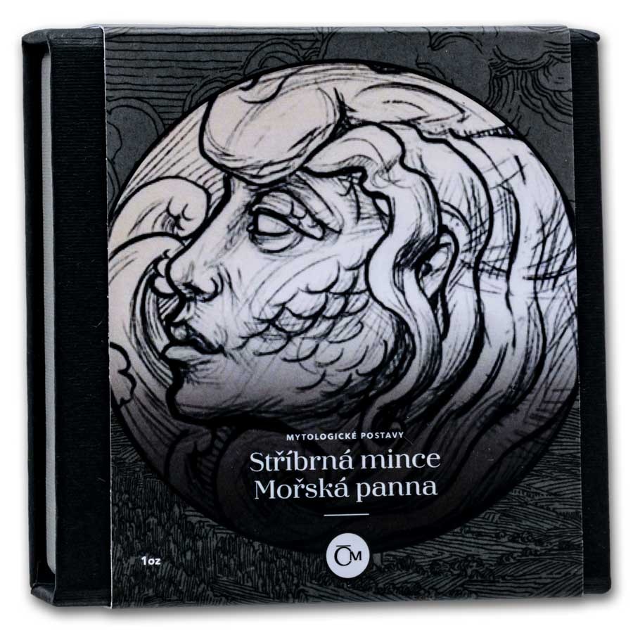 2024 Niue 1 oz Silver Mythological Figures: Mermaid