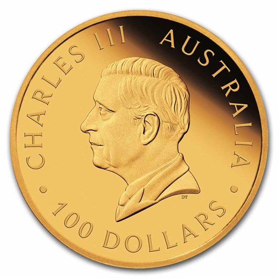 2024 AUS 1 oz Gold Chinese Myths &amp; Legends Four Guardians Proof