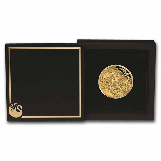 2024 AUS 1 oz Gold Chinese Myths &amp; Legends Four Guardians Proof