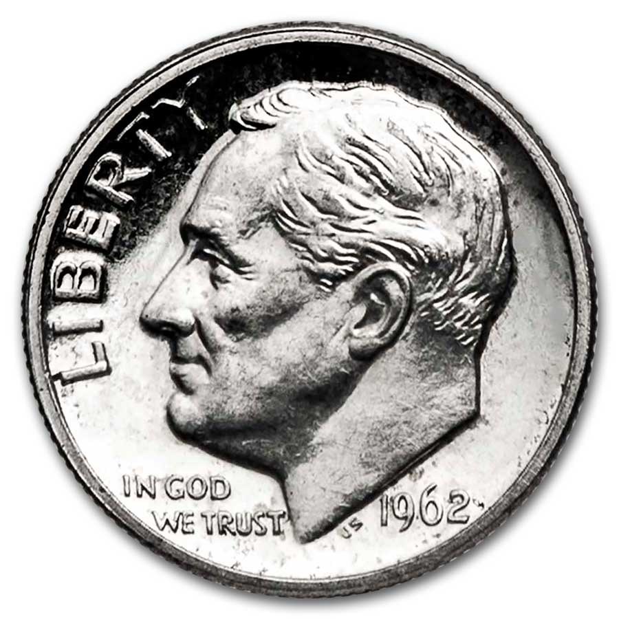Happy Holidays - 90% Silver Coins - $5 Face Value Roll - Dimes