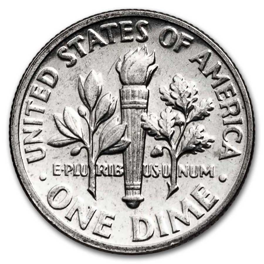 Happy Holidays - 90% Silver Coins - $5 Face Value Roll - Dimes