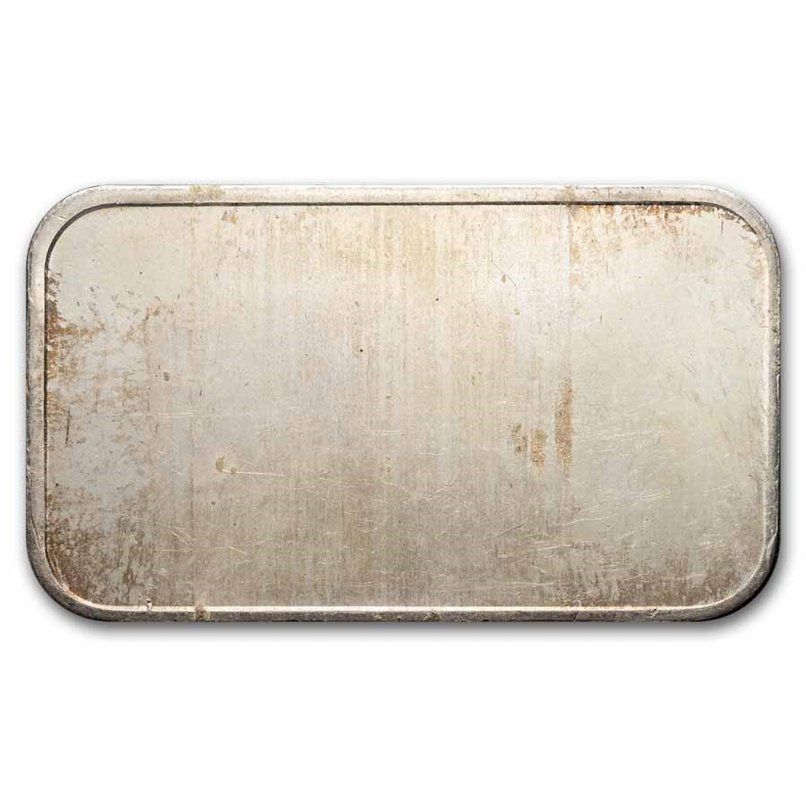 1 oz Silver Bar - Vintage SilverTowne (Random Motif, Scruffy)