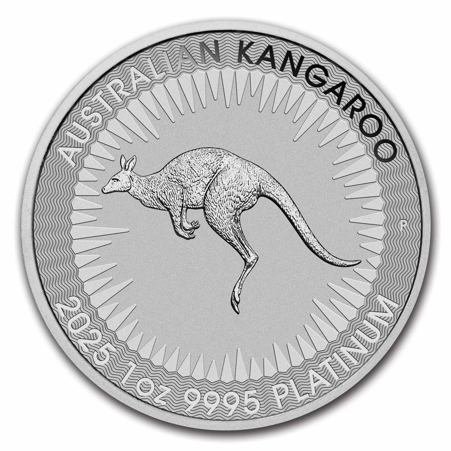 2025 Australia 1 oz Platinum Kangaroo BU 2025 Australia 1 oz Platinum Kangaroo BU