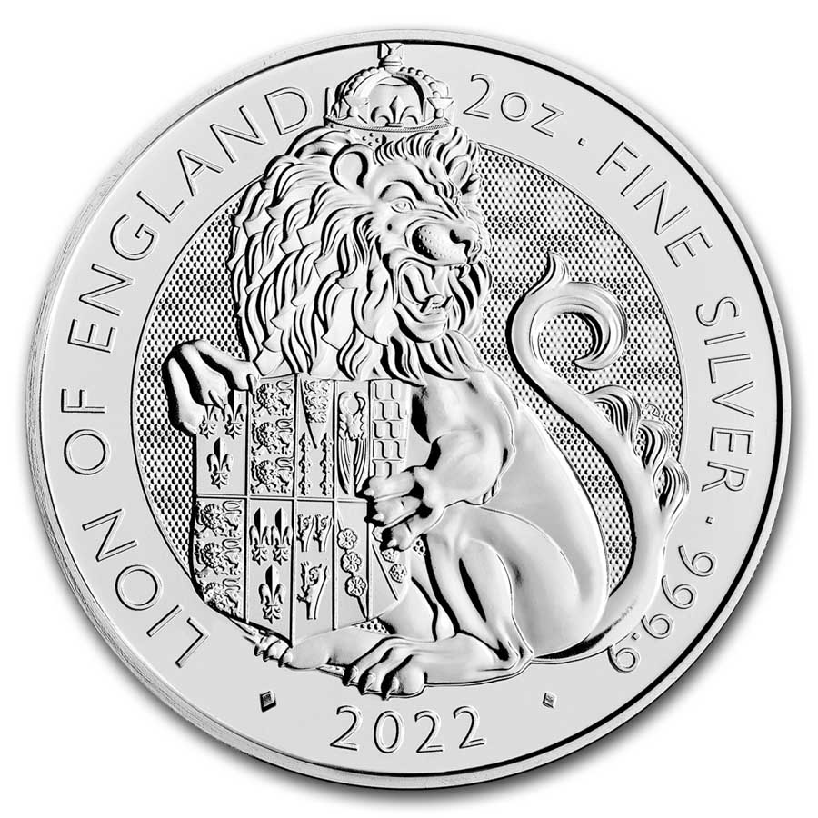 2 oz Silver Tudor Beasts BU (Random)