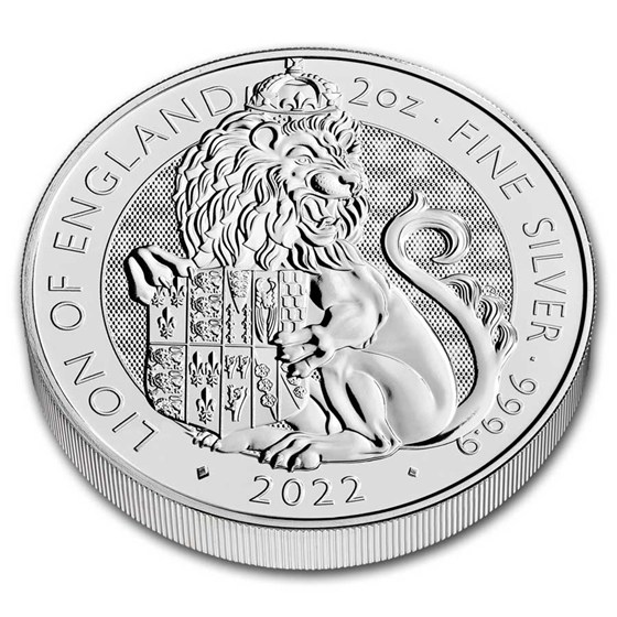 2 oz Silver Tudor Beasts BU (Random)
