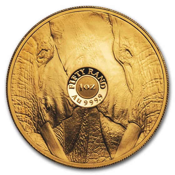 2024 South Africa 2-Coin Gold Krugerrand &amp; Elephant Proof Set