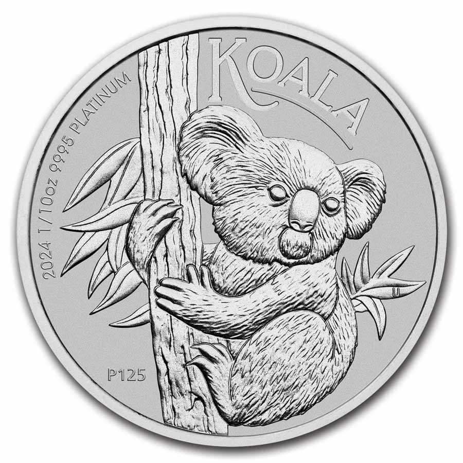 2024 Australia 1/10 oz Platinum Koala BU 2024 Australia 1/10 oz Platinum Koala BU