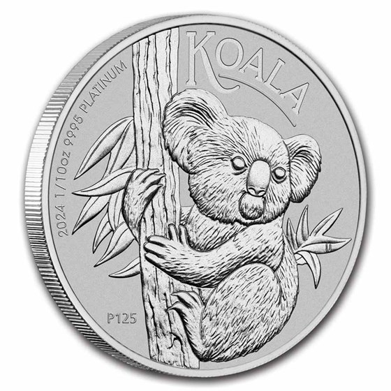 2024 Australia 1/10 oz Platinum Koala BU
