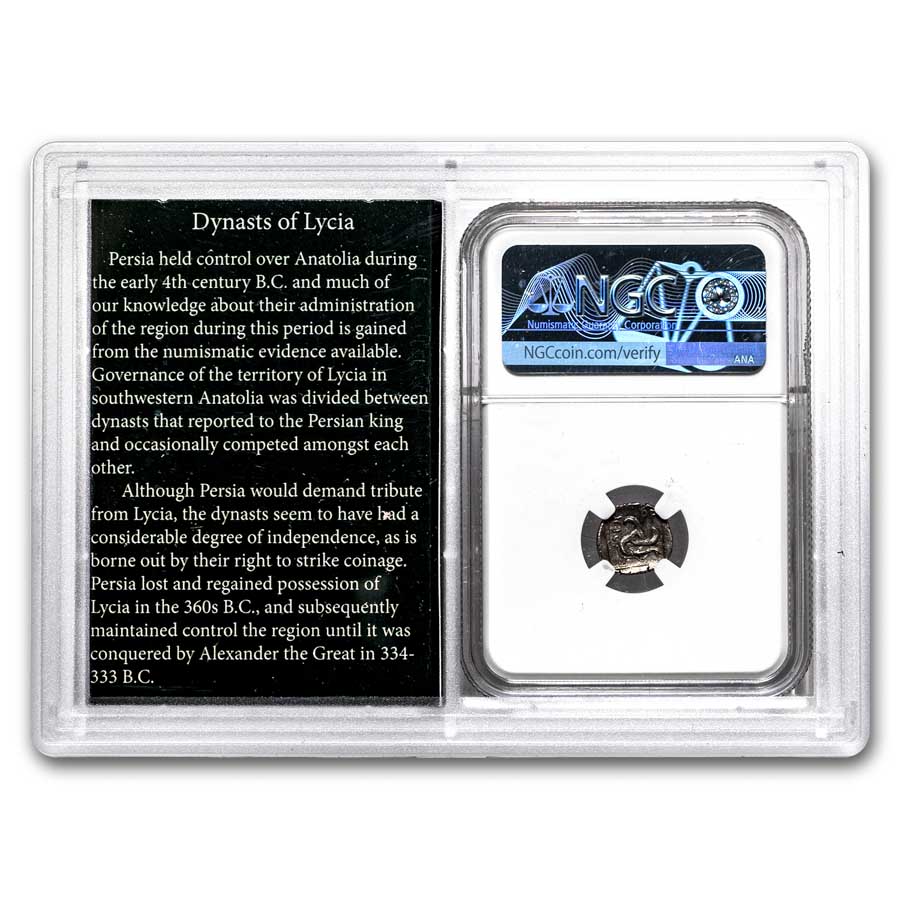 Dynasts of Lycia Silver Sixth-Stater (390-360 BC) VF NGC (Vault)
