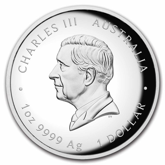 2025 Australia 1 oz Silver Lunar Snake Proof (HR, Box &amp; COA)