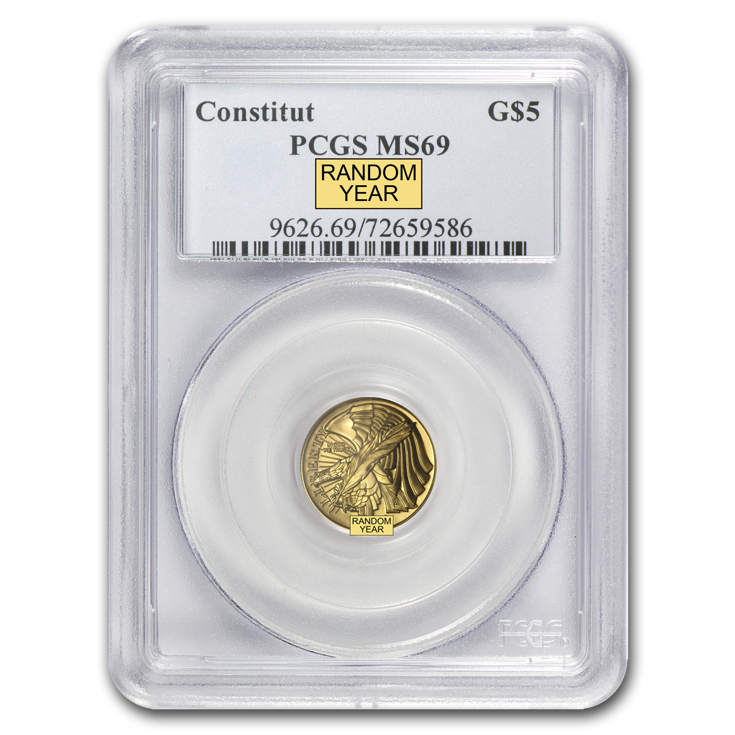 U.S. Mint Gold $5 Commem MS & PF-69 PCGS & NGC (Random)