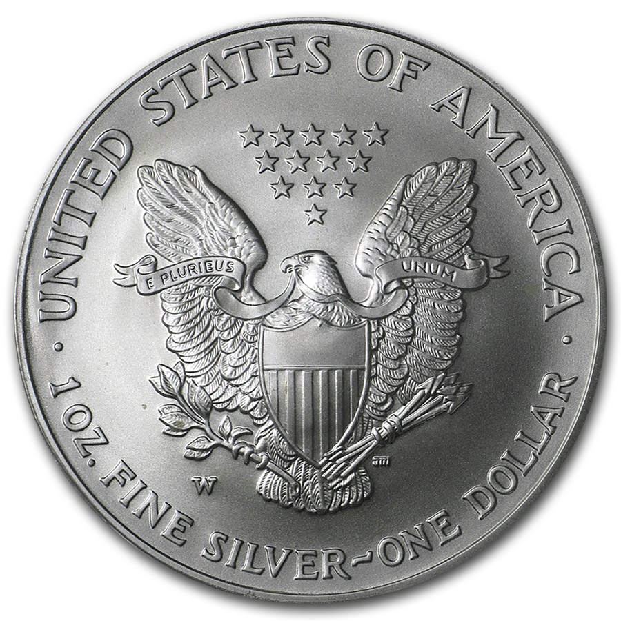 2007-W Burnished American Silver Eagle SP/MS-70 PCGS (FS)