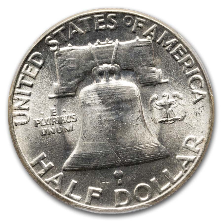 1954 Franklin Half Dollar MS-65 PCGS (FBL)