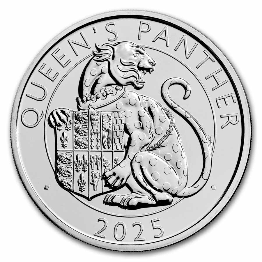 2025 GB Royal Tudor Beasts Queen's Panther BU (w/ Display Card)
