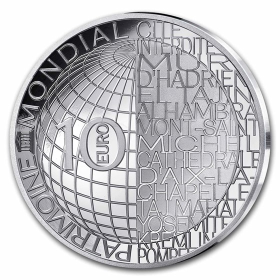 2025 France €10 Silver Proof UNESCO (Shuri Castle)