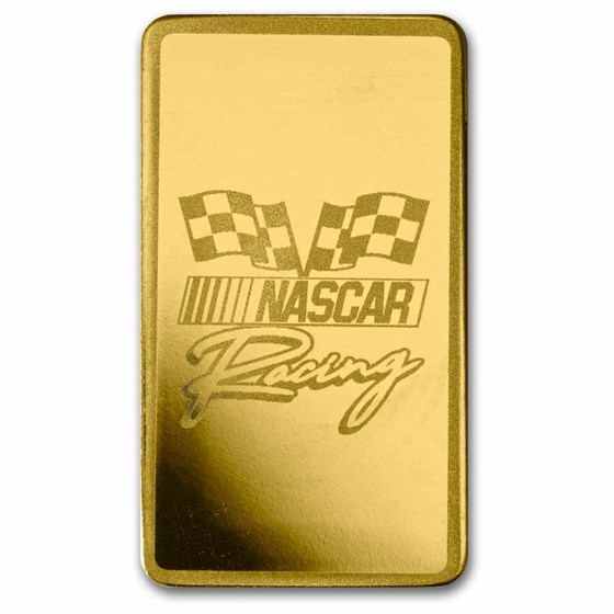1/2 gram Gold Bar - NASCAR Racing