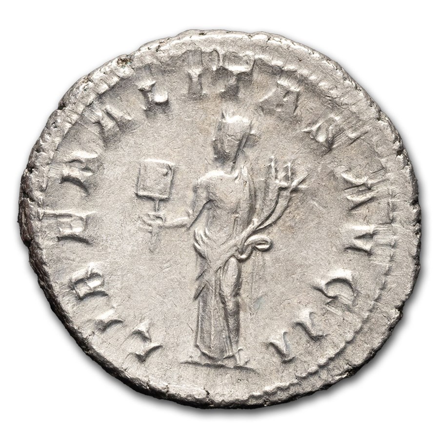 Roman Silver Double Denarius Crisis of The Third Century AU