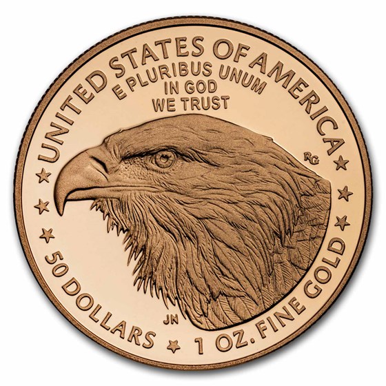 2024-W 1 oz Proof American Gold Eagle (w/Box &amp; COA)