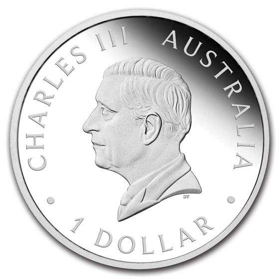 2025 Australia 1 oz Silver Colorized Wedding Proof (Box)