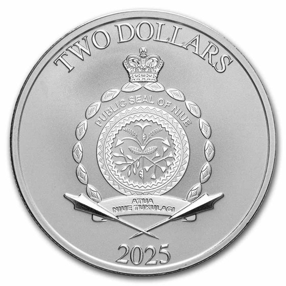 2025 1 oz Silver $2 Iron-Man vs Ultron (MD® Premier + PCGS FS)