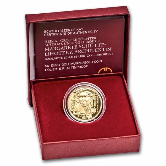 2025 Austria Pf Au €50 Unsung Heroines Margarete Schütte-Lihotzky