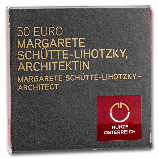 2025 Austria Pf Au €50 Unsung Heroines Margarete Schütte-Lihotzky
