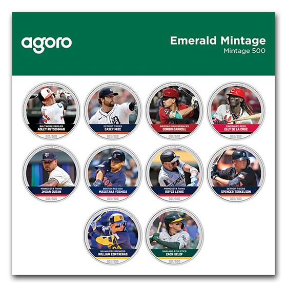 2024 Niue MLB Mint Trading Coins Mystery Set - Sealed