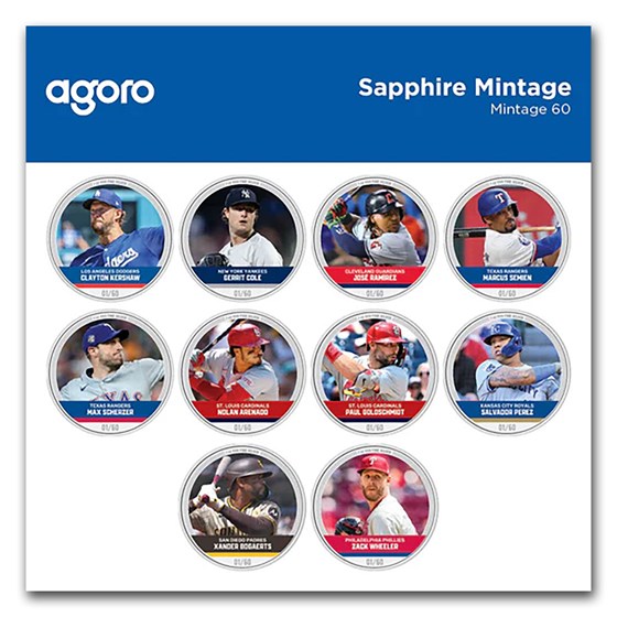 2024 Niue MLB Mint Trading Coins Mystery Set - Sealed