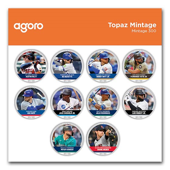 2024 Niue MLB Mint Trading Coins Mystery Set - Sealed