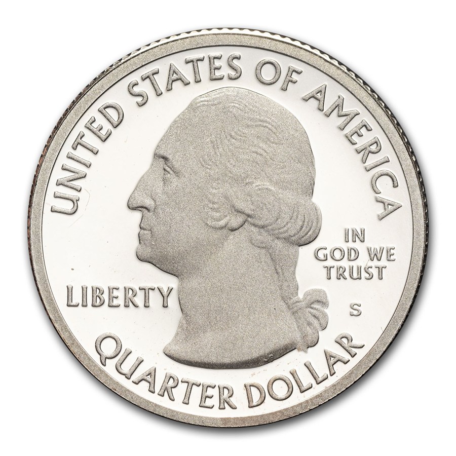 2012-S Quarter ATB Hawai'i Volcanoes National Park Proof (Silver)