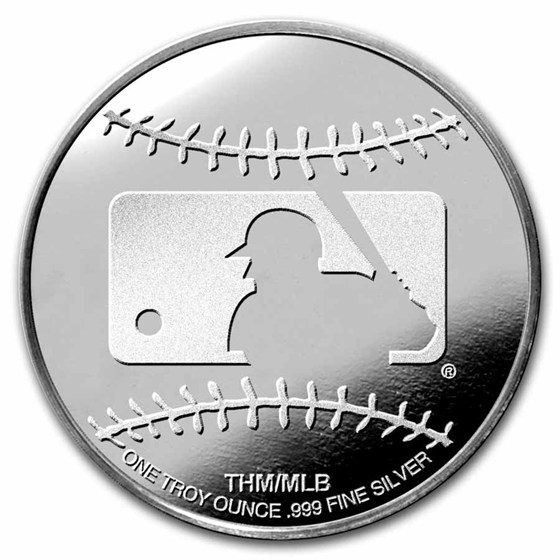 MLB Atlanta Braves 1 oz Silver Round
