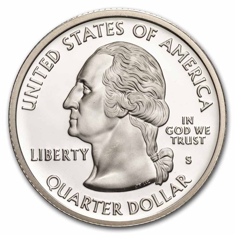 2006-S South Dakota State Quarter 40-Coin Roll Proof (Silver)