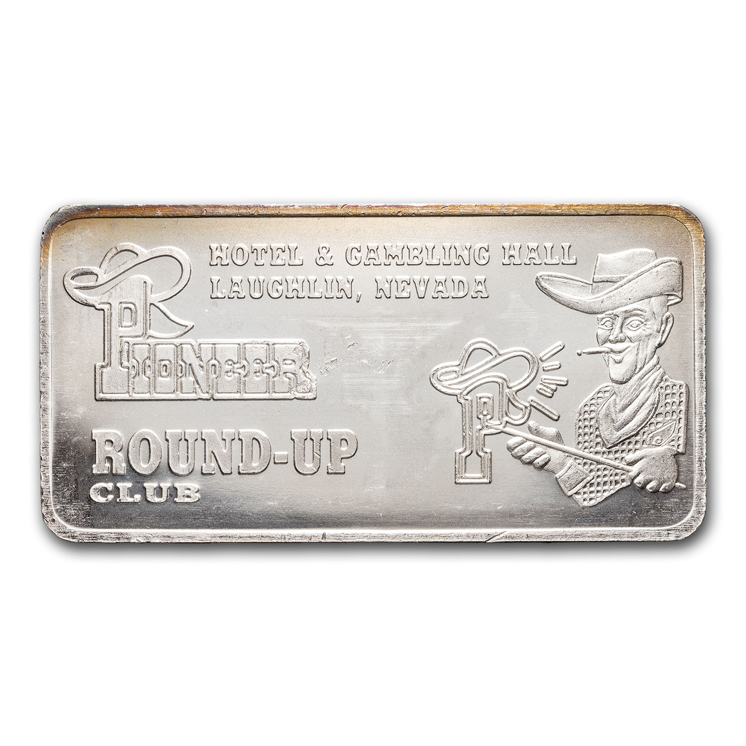 10 oz Silver Bar - Vintage Silver Pioneer Club