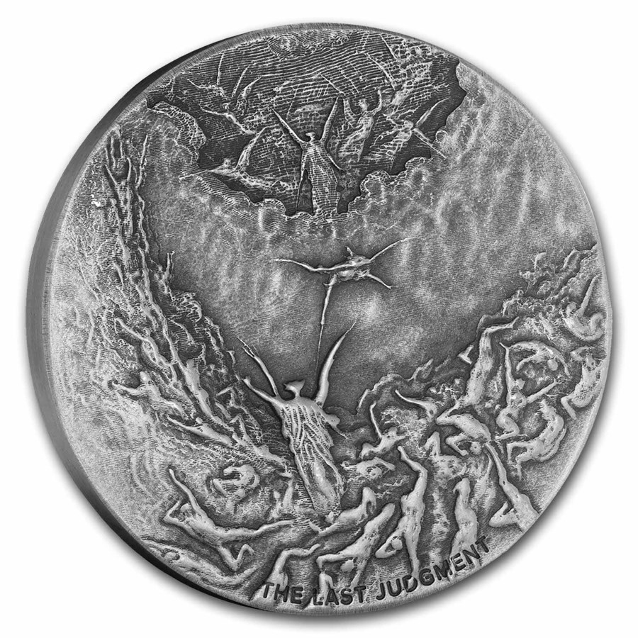 2024 2 oz Silver Coin - Biblical Series (The Last Judgement)