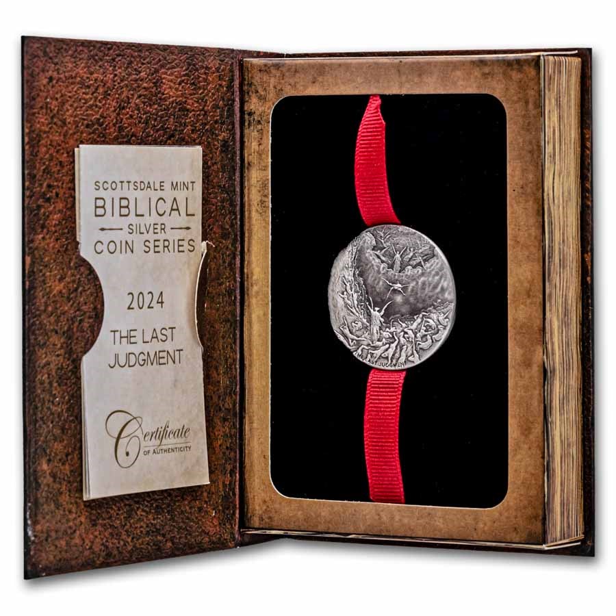 2024 2 oz Silver Coin - Biblical Series (The Last Judgement)