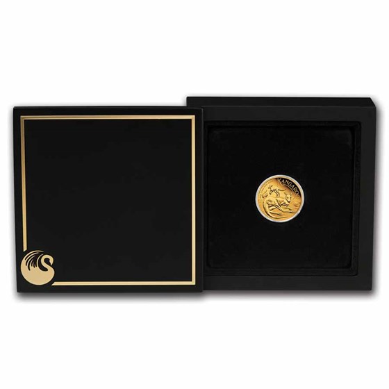 2025 Australia 1/4 oz Gold Kangaroo Proof (Box &amp; COA)