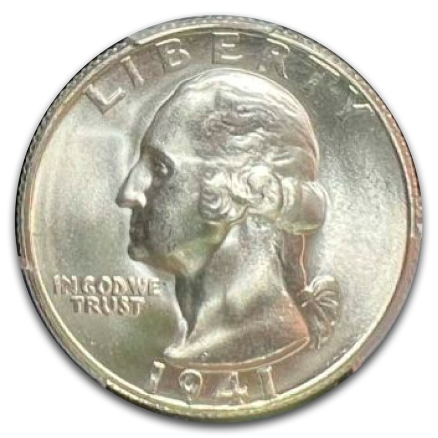 1941-S Washington Quarter MS-67+ PCGS CAC
